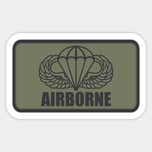 Airborne Sticker